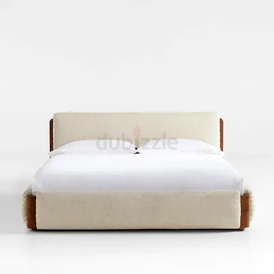 Gorgeous contemporary Crate and Barrel King Bed (like new!)