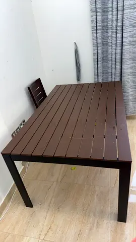 Big table for dinner