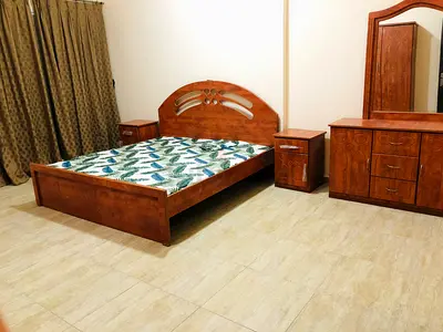 Fully furnished master room with attached washroom