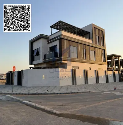 🏡 Luxury Independent Corner Villa for Sale in Al Helio, Ajman | 6 Master Bedrooms | Freehold 🌟 Brand-New Luxury Villa on Two Streets | Registration, Water & Electricity Included
