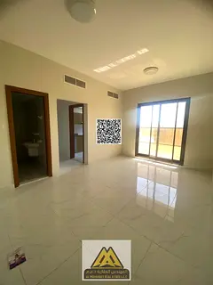 Elegant family apartment with a master bedroom, built-in wardrobes, and a distinctive balcony in a q