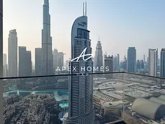 Burj Khalifa View | High Floor | Vacant
