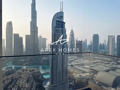 Burj Khalifa View | High Floor | Vacant