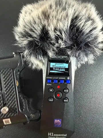 Zoom H1 Essential with Furry Cover + Shockmount | Very Good Condition