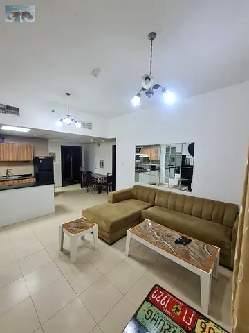 Furnished onebedroom apartment for monthly rent in City Towers Sheikh Khalifa Bin Zayed StreetAjman Prime location with easy access to the Dubai and S
