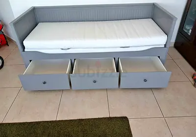 IKEA Hemnes Daybed with 2 Mattresses In Perfect Condition