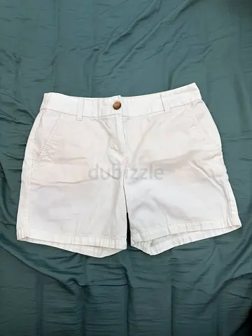 Women’s White Shorts