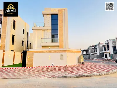 للبيع فيلا بعجمان في الحليو شامل رسوم التسجيل تتكون من 5 غرف ماستر مجلس و2صالة وغرفة خدامة وروف تمليك حر لجميع الجنسيات وأمكانية التمويل البنكي