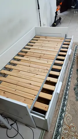 Ikea Brimnes daybed frame with storage drawers and slatted base 2 matresses | ONLY CASH PLEASE