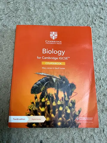 Biology IGCSE textbook
