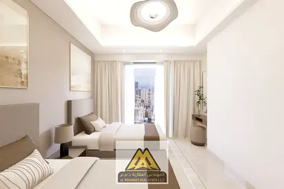 One bedroom and living room apartment under construction in Al Nuaimiya Tower 2, prime location nea
