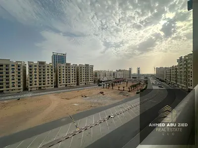 A distinguished studio apartment with a fully separate kitchen and garden view is available for annual rent in Princess Complex. It boasts a prime loc