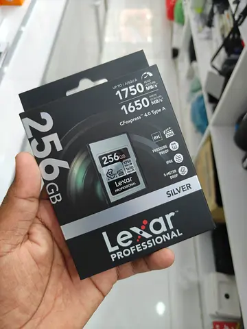 Lexar Professional 256 GB Silver Series CFexpress 4.0 Type A Card Warranty Piece