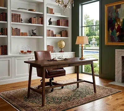 Pottery barn study desk