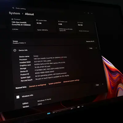 Acer Predator Helios Neo 16 PHN16-71 (i9-13900HX, RTX 4060-8GB, 32GB, 1TB) Laptop