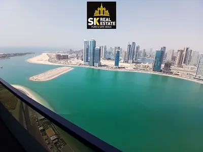 ✨ Brand New Luxury 1 Bedroom | Stunning Full Sea View | Extra Large Balcony | 2 Bathrooms | Spacio