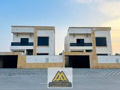 Villa for sale, 5 master bedrooms, living room and majlis, maid's room