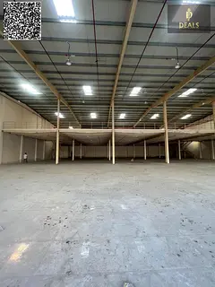 Massive 31,000 SQFT Warehouse with Mezzanine for Rent in Al Jurf 2 | Ideal for Supermarket &amp; Sto