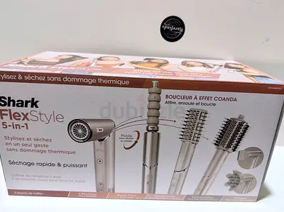 Shark FlexStyle 5-in-1 Air Styler  Hair Dryer With Auto-Wrap Curlers