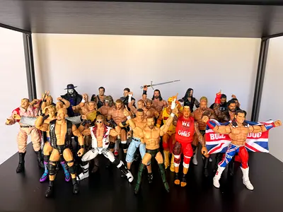 Large WWE Wrestling Action Figure Collection – 30 Figures