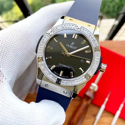 Hublot Automatic Mens Stones.