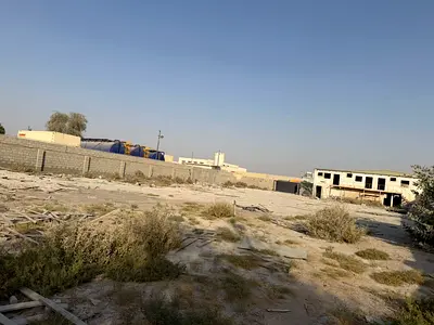 Industrial Open Yard for Rent in Al Sajaa | Ideal for Storage & Logistics