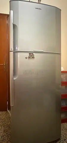 Hitachi Silver Top-Freezer Refrigerator - Good Working Condition