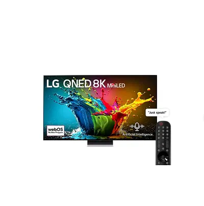 New LG TV 86-Inch QNED Mini-LED with AI Magic Remote 8K Smart TV 86QNED99T6B with Box
