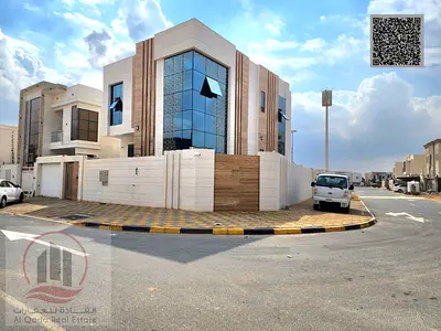 Villa for sale in Ajman, Al Zahia, including electricity and water. It consists of 5 master bedroom