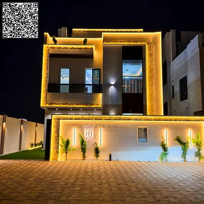 Luxury 5-Bedroom Villa with Private Swimming Pool | Registration, Water & Electricity Included | Prime Location in Al Zahya, Ajman