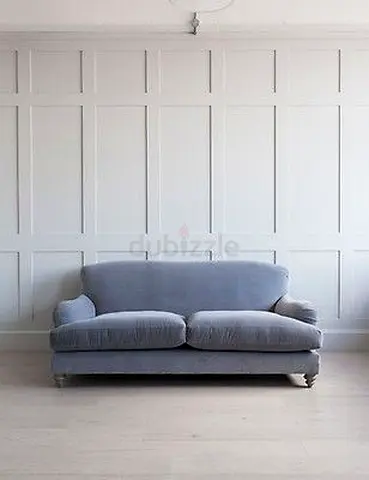 Light grey 2-seater sofa - comfortable and clean condition