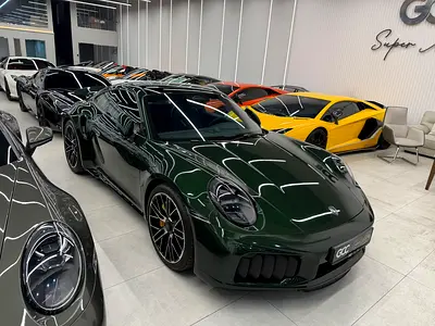 GCC SPECS WARRANTY - 2026 PORSCHE 911 TURBO S HERITAGE DESIGN - FRONT LIFT - TITANIUM TAILPIPES