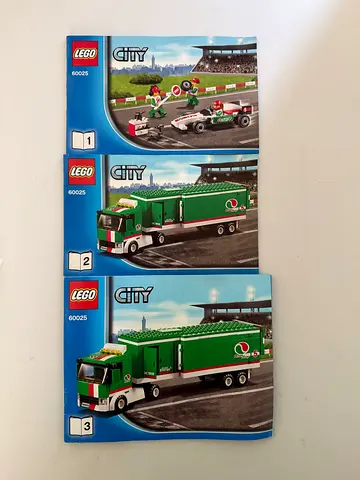 60025 LEGO City Grand Prix Truck