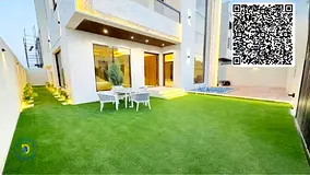 Modern 5BR villa with pool and roof ,Registration fees, super deluxe finishing, bank financing, free