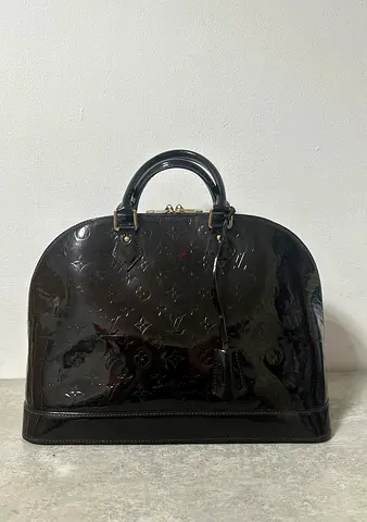 Louis Vuitton Style Alma Amarante Vernis in GM size