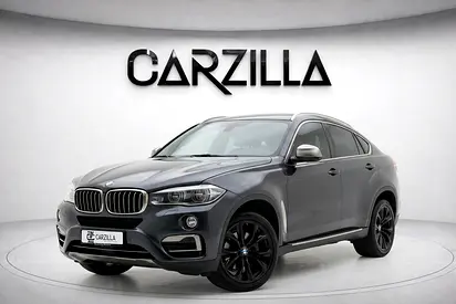 BMW X6 xDrive50i M Sport – Gray Exterior with Brown Interior