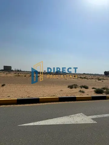 Corner Residential Plot for Sale in Muwairah – Sharjah | Ready to Build | Near Mosque and Project Entrance
