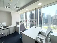 Fully Furnished Office With Canal and Burj view