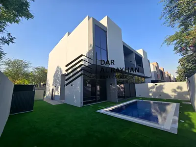 🔥 Super Hot Distress Deal | Brand New Corner 4BR Semi-Detached Villa | Private Swimming Pool | Ready to Move In | Sendian – Masaar 🔥