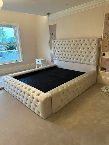 Brand New Luxurious Design Bedframe - Fully Customizable Super King Size 200x200