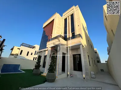 Villa for sale in a prime location opposite services and Sheikh Mohammed Bin Zayed Road.