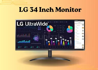 LG 34 Inch Ultra Wide FHD 100Hz VESA Display HDR 400 IPS Monitor 34WQ500-B