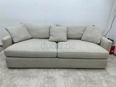 Perfect condition cratebarrel 3 seater sofa