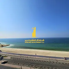 Sea view. Luxurious second-occupancy one-bedroom apartment with a living room and open balcony. Ajma
