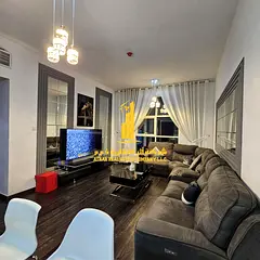 Luxury one-bedroom apartment with a living room and open balcony. Ajman, Al Nuaimiya 3. Fully furnis