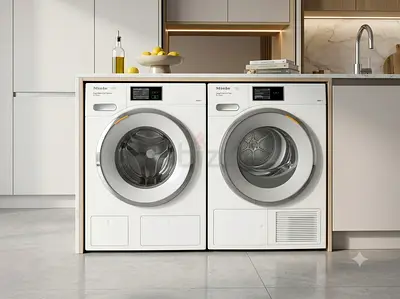Miele W1T1 WMV 960 WPS 9kg Washer  TMV 840 WP 9kg Tumble Dryer Set – Under Warranty Till 2027
