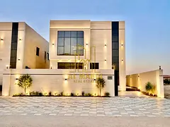 For sale in Al Zahia, Ajman: a villa with a swimming pool, 4 bedrooms, a majlis, a living room, and 