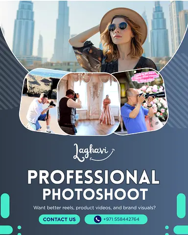 Professional Photoshoot  Videoshoot Services in Dubai Marina