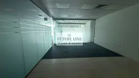 BRIGHT-FULLY FITTED OFFICE with GLASS PARTITIONS