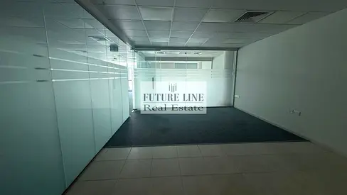 BRIGHT-FULLY FITTED OFFICE with GLASS PARTITIONS